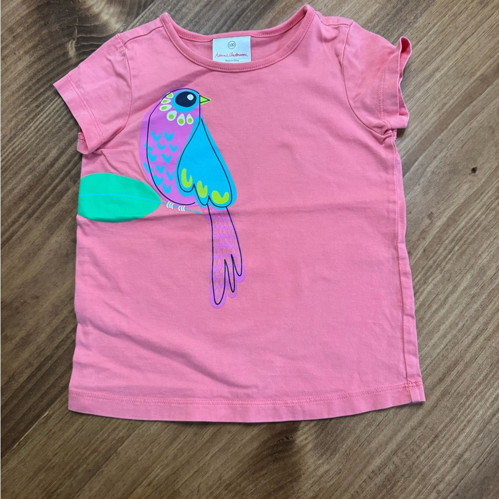 Hanna Andersson Short Sleeve Top birt 100cm 4t